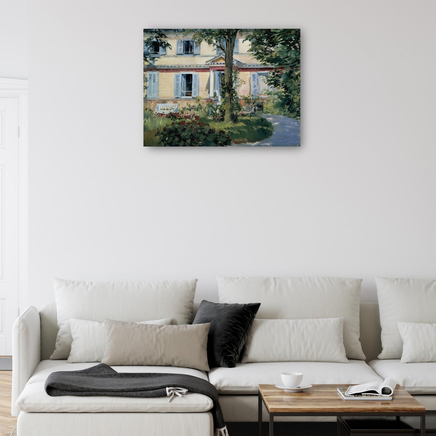 La casa de Rueil (1882) - Edouard Manet