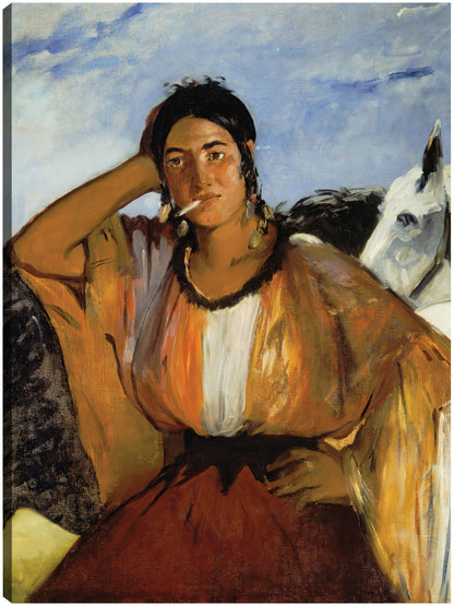 Gitana con un cigarrillo - Edouard Manet