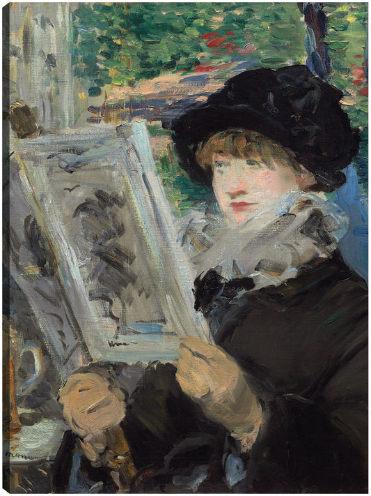Mujer leyendo (1880) - Edouard Manet