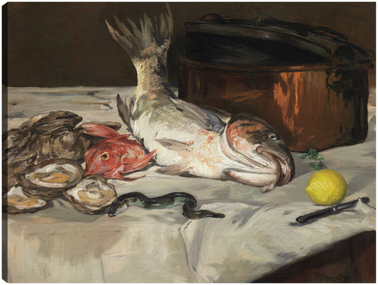 Pescado (Naturaleza muerta) (1864) - Edouard Manet