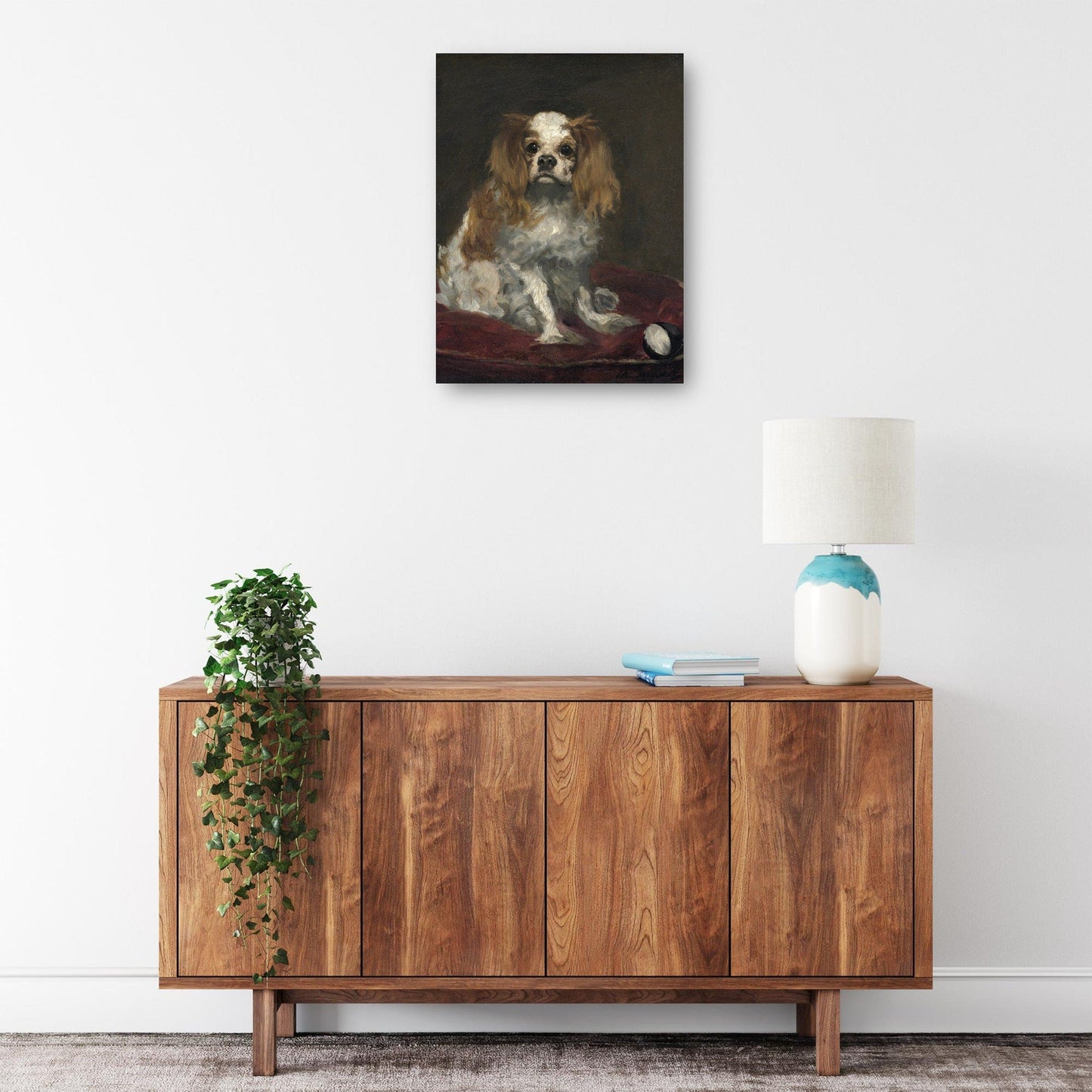 Un rey Charles Spaniel (c. 1866) - Edouard Manet