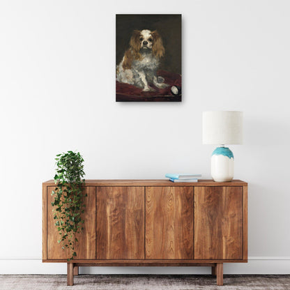 Un rey Charles Spaniel (c. 1866) - Edouard Manet