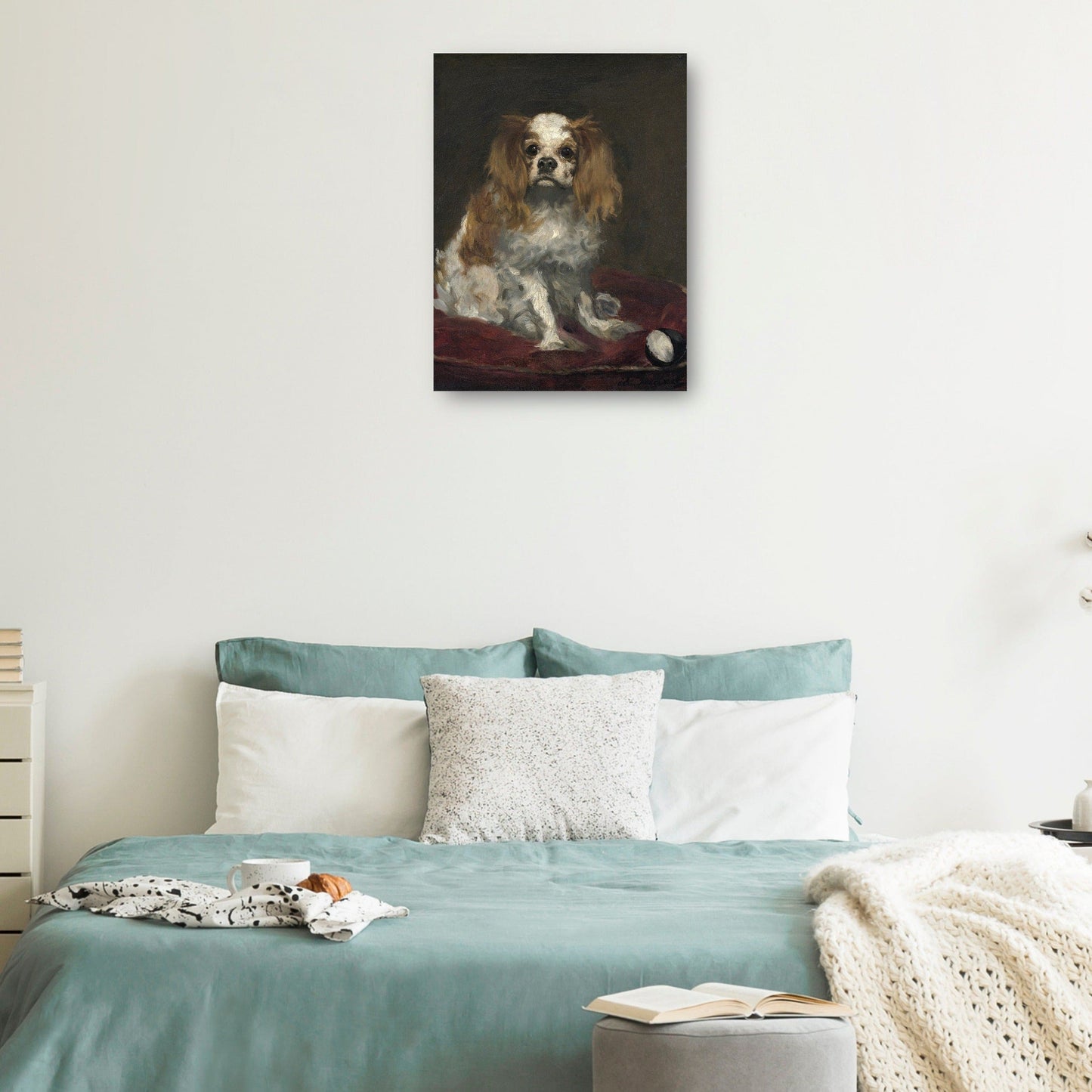 Un rey Charles Spaniel (c. 1866) - Edouard Manet