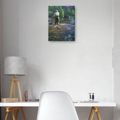 Pesca en la subida - Bruce Langton