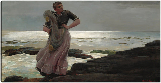 Una luz en el mar (1897) - Winslow Homer