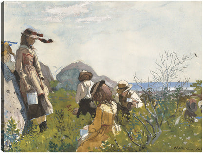 Recolectores de bayas (1873) - Winslow Homer