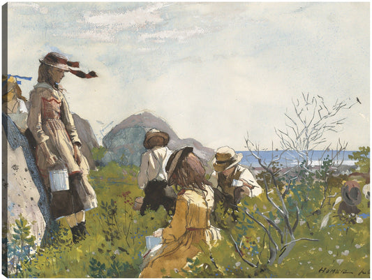 Recolectores de bayas (1873) - Winslow Homer
