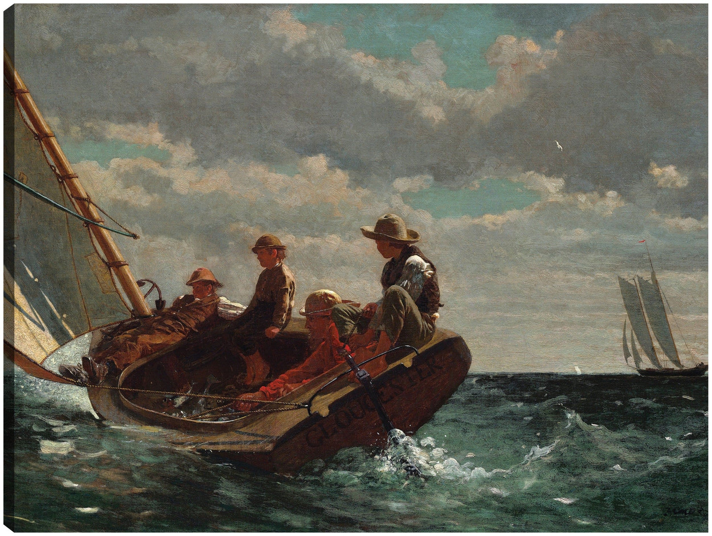 Breezing Up (Una venida favorable) (1873-1876) - Winslow Homer