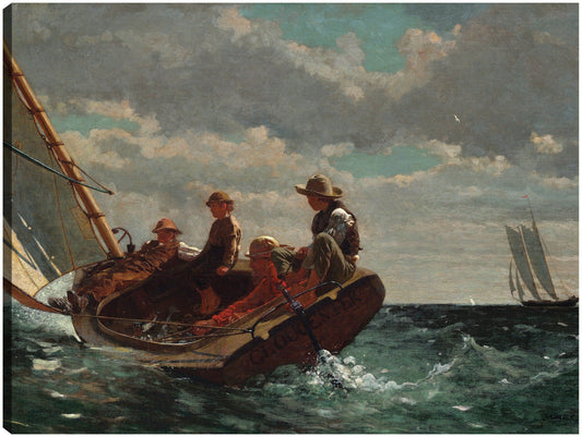 Breezing Up (Una venida favorable) (1873-1876) - Winslow Homer