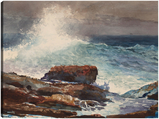 Marea entrante, Scarboro, Maine (1883) - Winslow Homer