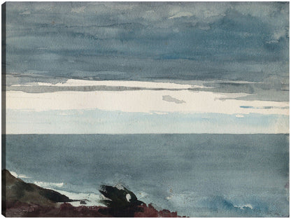 El cuello de Prout, tarde (1894) - Winslow Homer