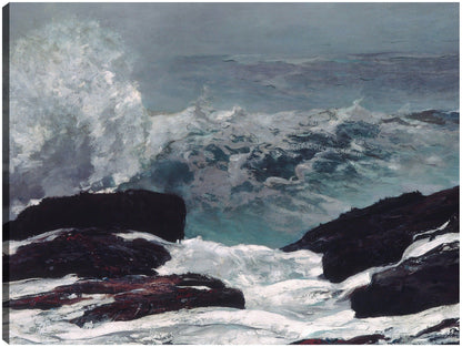 Costa de Maine (1896) - Winslow Homer