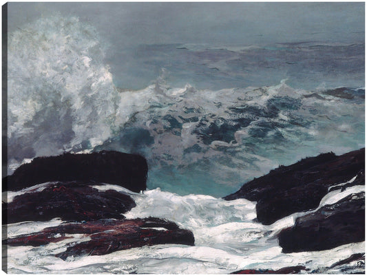 Costa de Maine (1896) - Winslow Homer