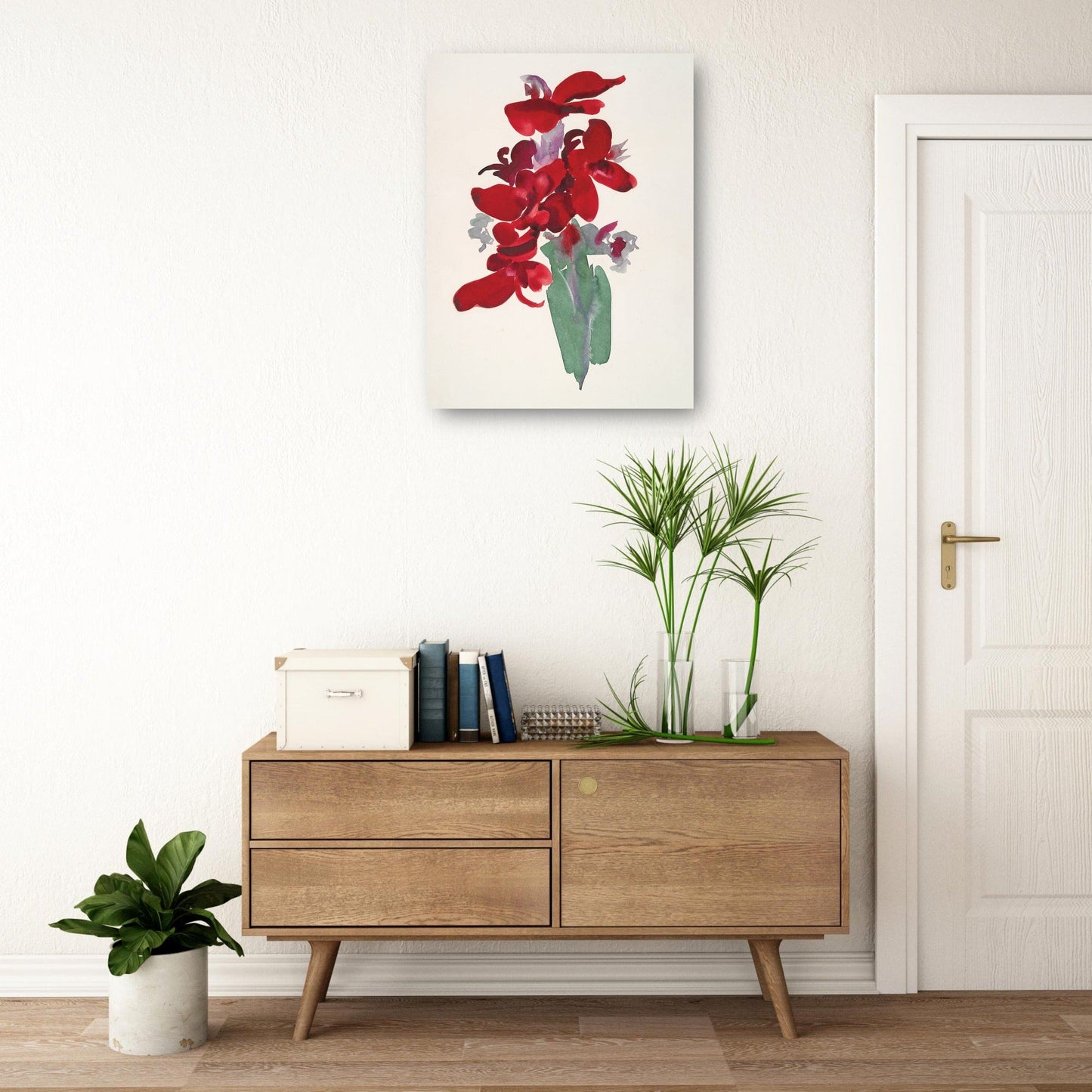 Canna roja (1915) - Georgia O'Keeffe