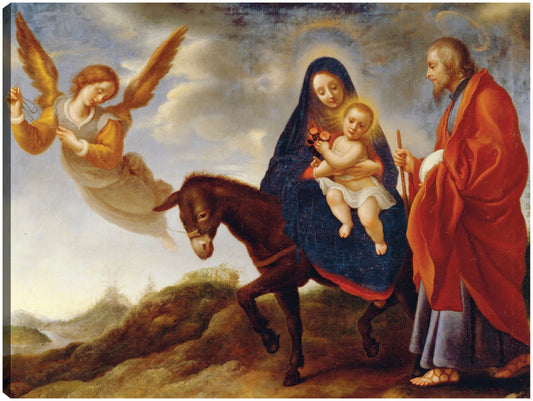 La Huida a Egipto (entre 1648 y 1650) - Carlo Dolci