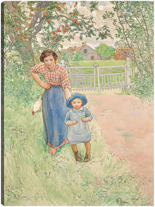 ¡Saluda al caballero! (1917) - Carl Larsson