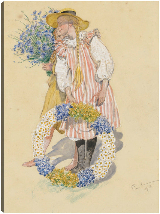 Lisbeth y Brita (1902) - Carl Larsson