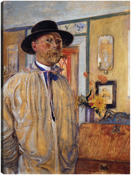 Autorretrato (1905) - Carl Larsson