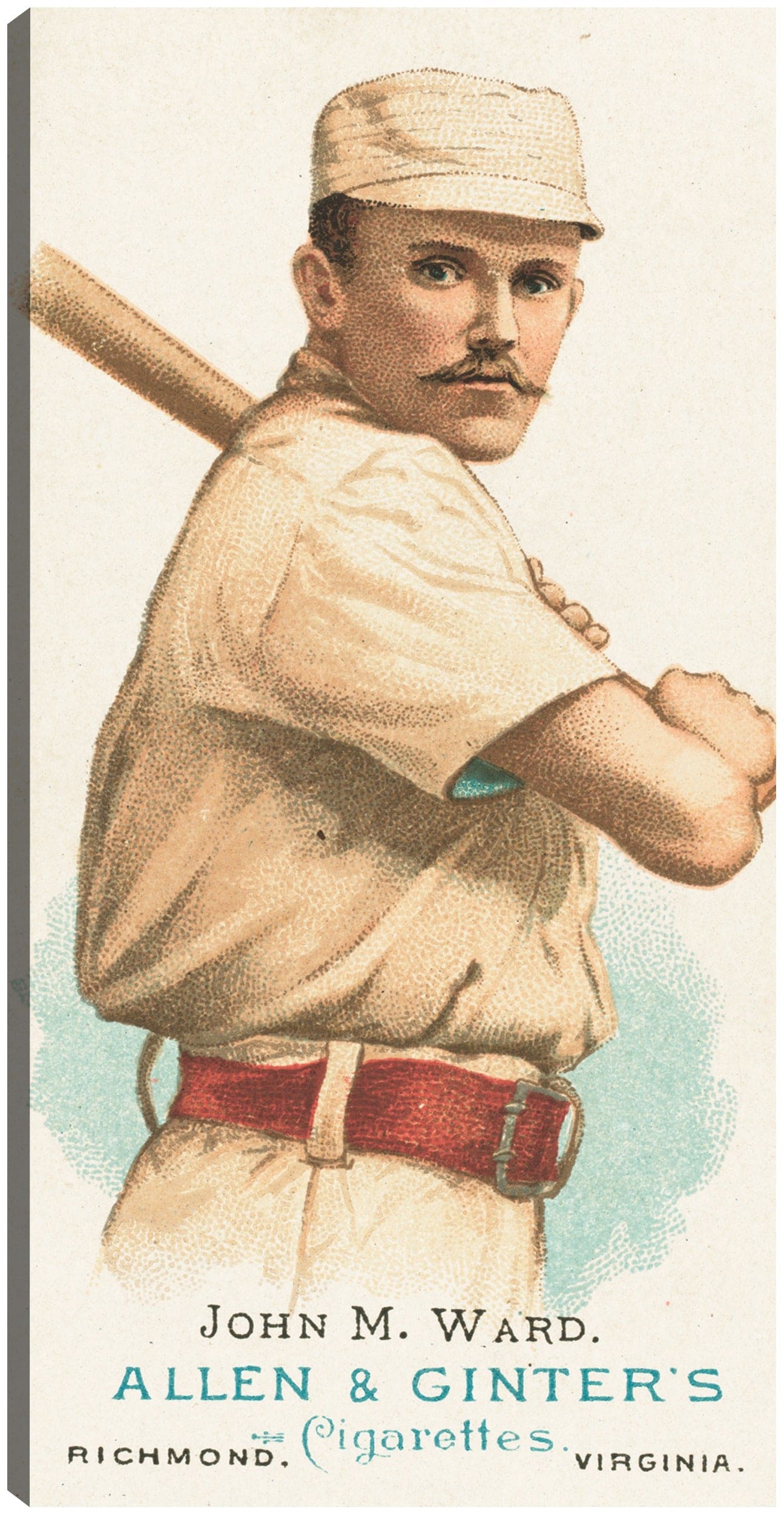 John M. Ward, Gigantes de Nueva York, retrato de tarjeta de béisbol - Library of Congress