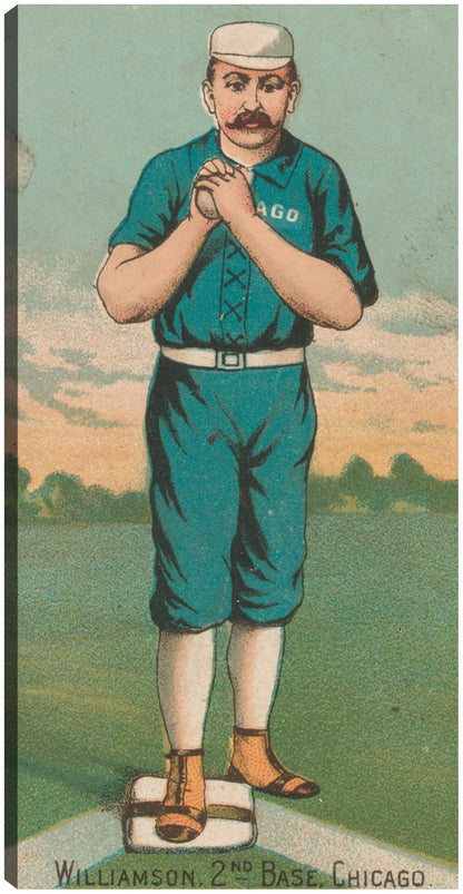 Ned Williamson, Medias Blancas de Chicago, retrato de tarjeta de béisbol - Library of Congress