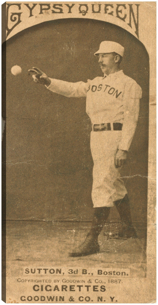 Ezra Sutton, Boston Beaneaters - Library of Congress