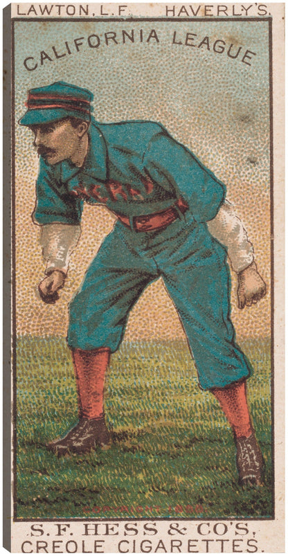 Lawton, equipo Haverly, retrato de tarjeta de béisbol - Library of Congress