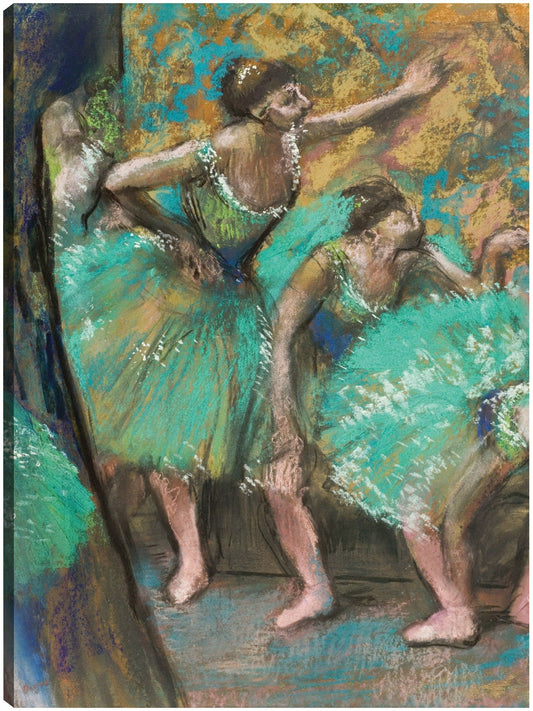 Los bailarines - Edgar Degas