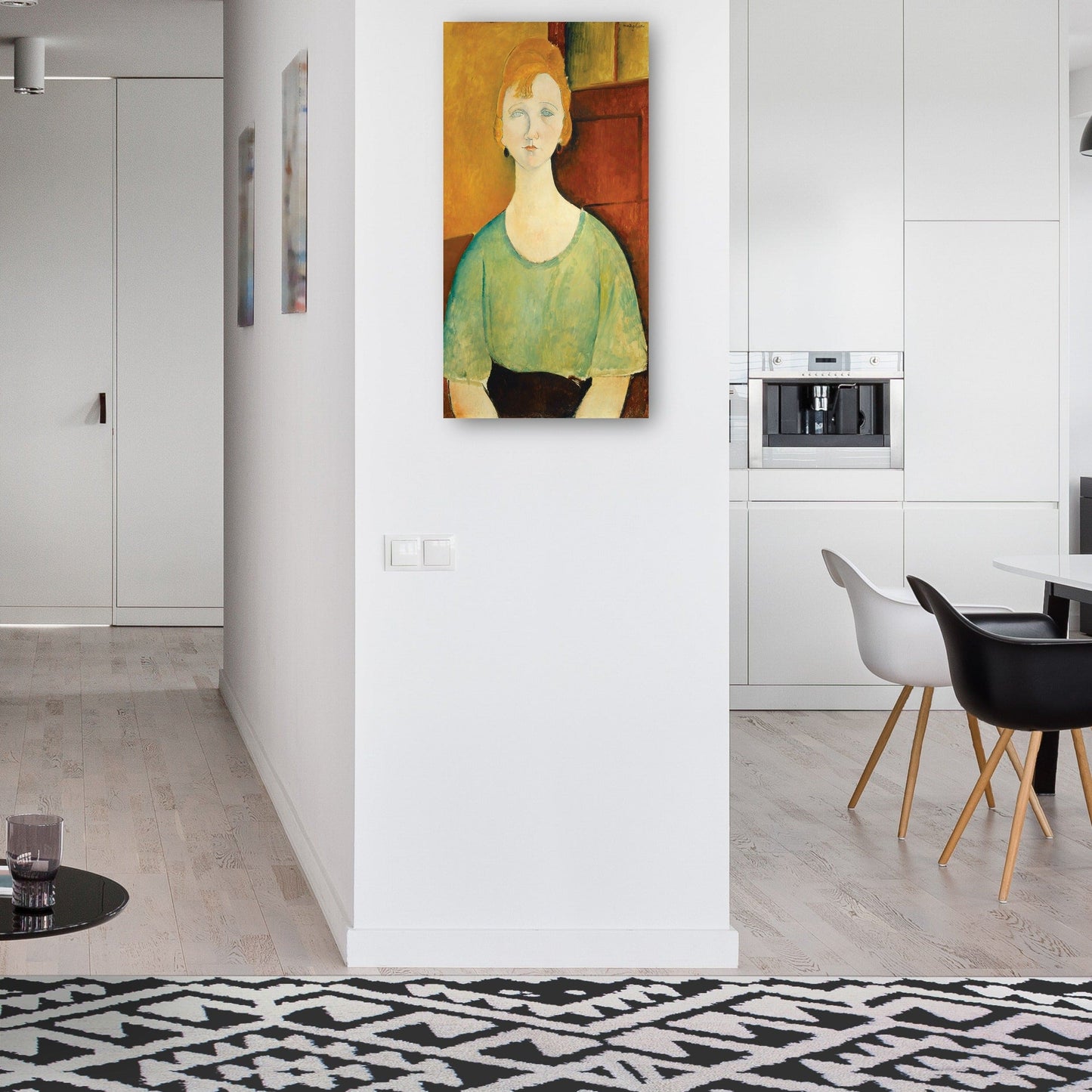 Chica con una blusa verde - Amedeo Modigliani