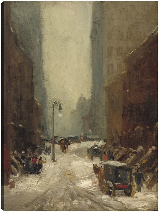Nieve en Nueva York, 1902 - Robert Henri