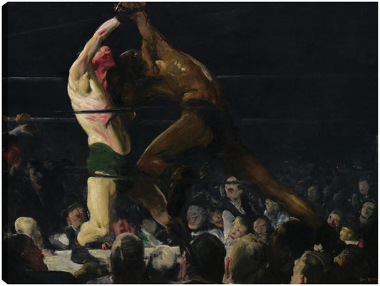 Ambos miembros de este club, 1909 - George Bellows