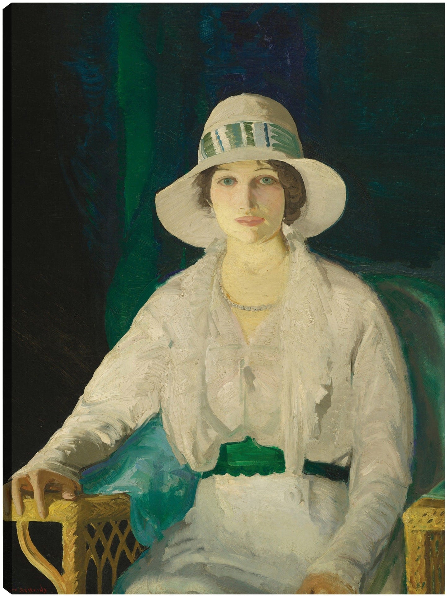 Florence Sittenham Davey (Sra. Randall Davey), 1914 - George Bellows