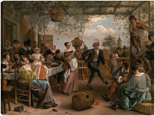 La pareja de baile - Jan Steen