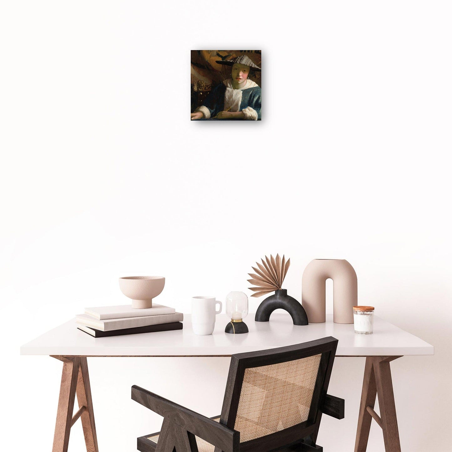 Chica con flauta - Johannes Vermeer
