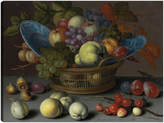 Cesta de frutas, c. 1622 - Balthasar van der Ast