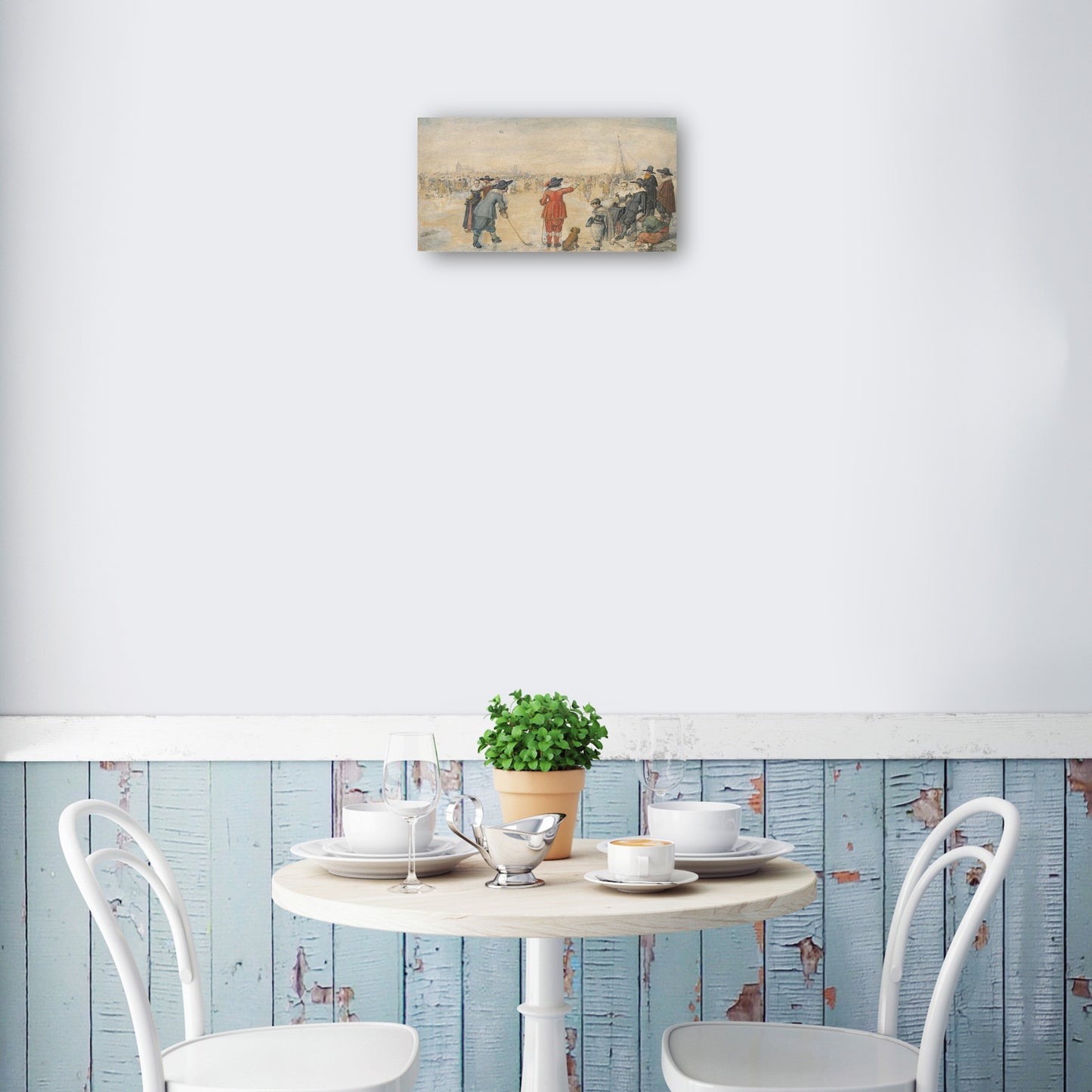 Juegos de invierno en el río helado Ijssel - Hendrick Avercamp