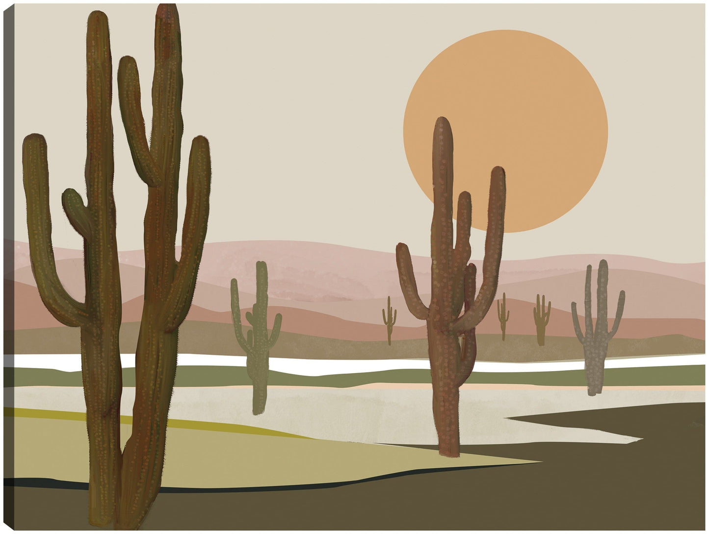 Paisaje lunar del desierto II - Studio Arts