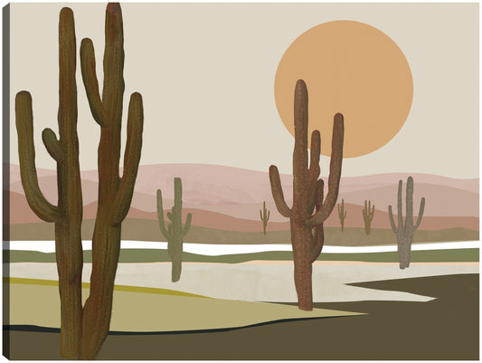 Paisaje lunar del desierto II - Studio Arts