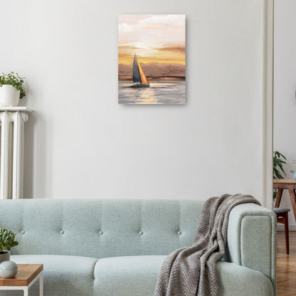 Navegar lejos del atardecer - Studio Arts