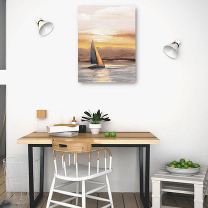 Navegar lejos del atardecer - Studio Arts