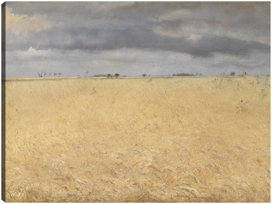 Un campo de centeno cerca de Ring Village (1887) - Laurits Andersen Ring