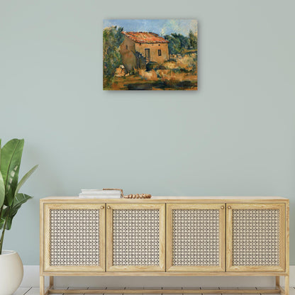 Casa abandonada cerca de Aix-en-Provence (1885-1887) - Paul Cézanne