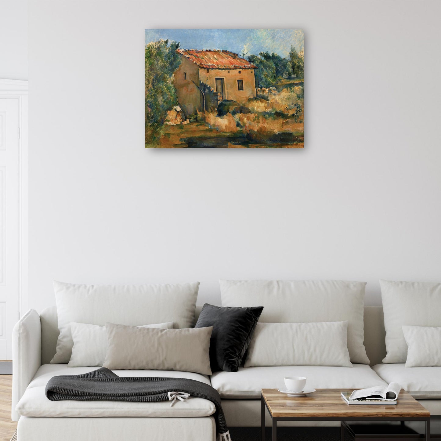 Casa abandonada cerca de Aix-en-Provence (1885-1887) - Paul Cézanne