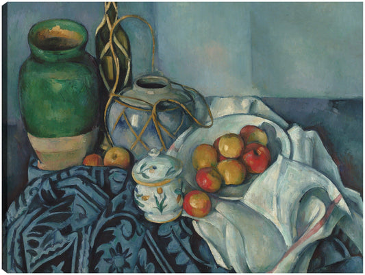 Naturaleza muerta con manzanas (1893-1894) - Paul Cézanne