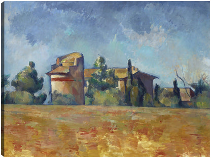 El palomar de Bellevue (1888-1892) - Paul Cézanne
