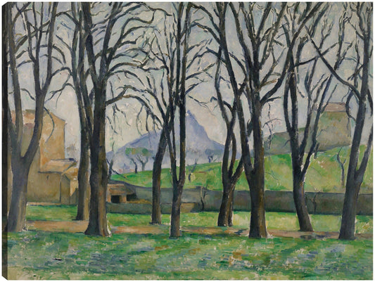 Castaños en Jas de Bouffan (c. 1885-1886) - Paul Cézanne