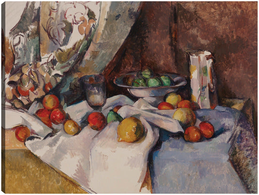 Naturaleza muerta con manzanas (de 1895 a 1898) - Paul Cézanne