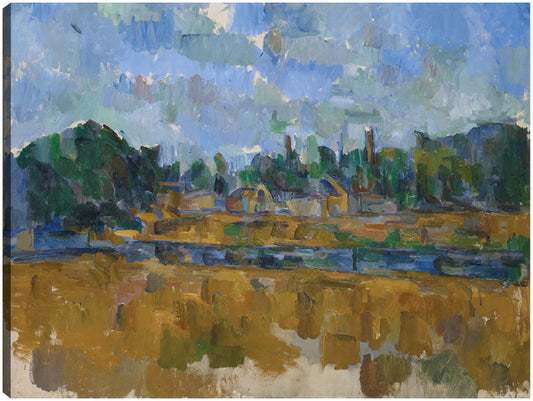 Orillas de un río (1904) - Paul Cézanne