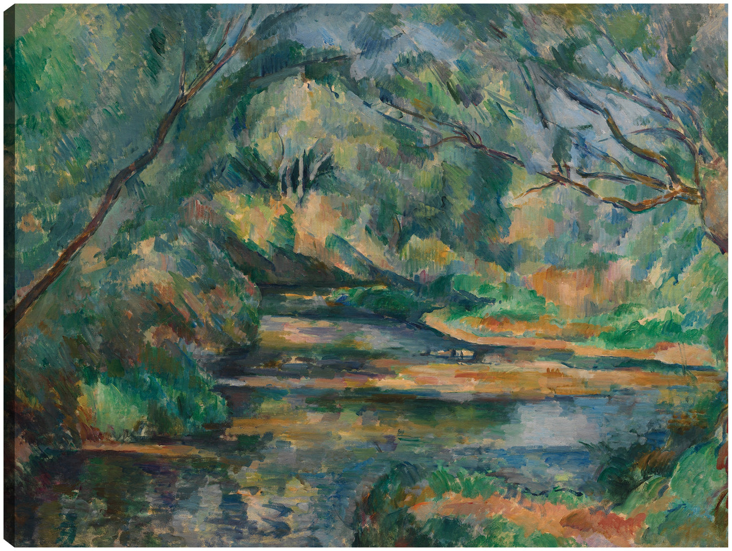 El arroyo (c. 1895-1900) - Paul Cézanne