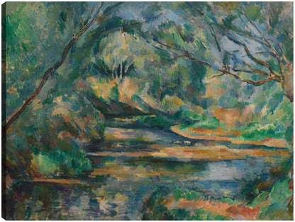 El arroyo (c. 1895-1900) - Paul Cézanne