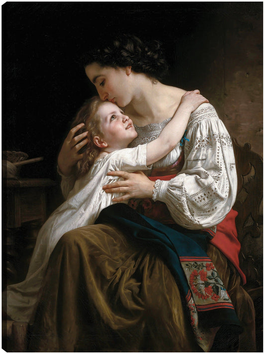 La palanca (1865) - William Bouguereau